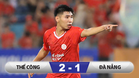 Kết quả Thể Công 2-1 SHB Đà Nẵng: Chủ nhà ngược dòng ấn tượng  Kết quả Thể Công 2-1 SHB Đà Nẵng: Chủ nhà ngược dòng ấn tượng